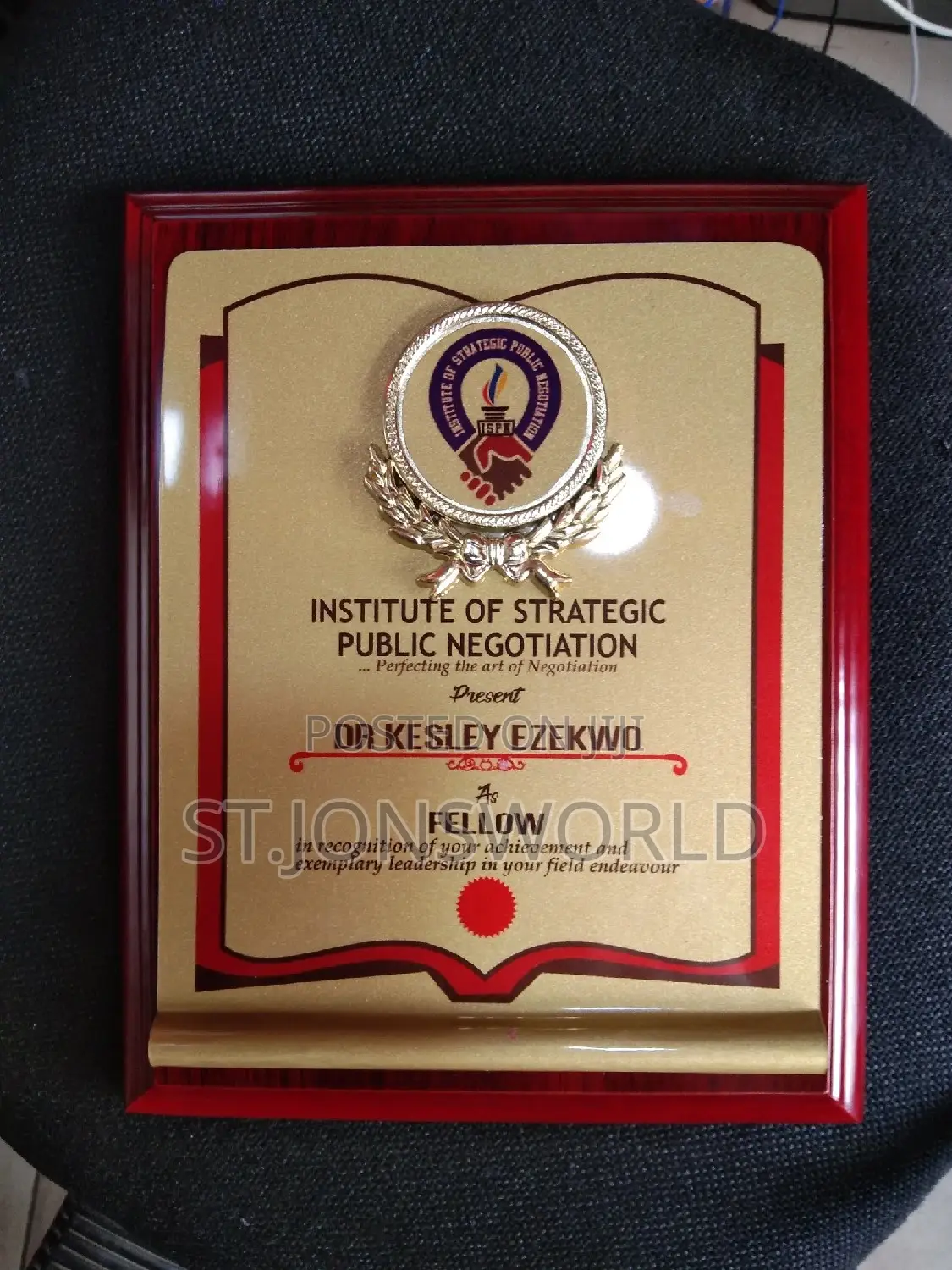 Award Plaques and Crystals