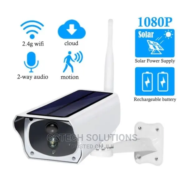 Low Power Solar Wifi Bullet Camera