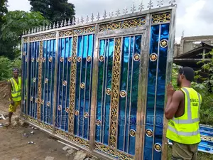 Stainless Steel Luxury Gates.