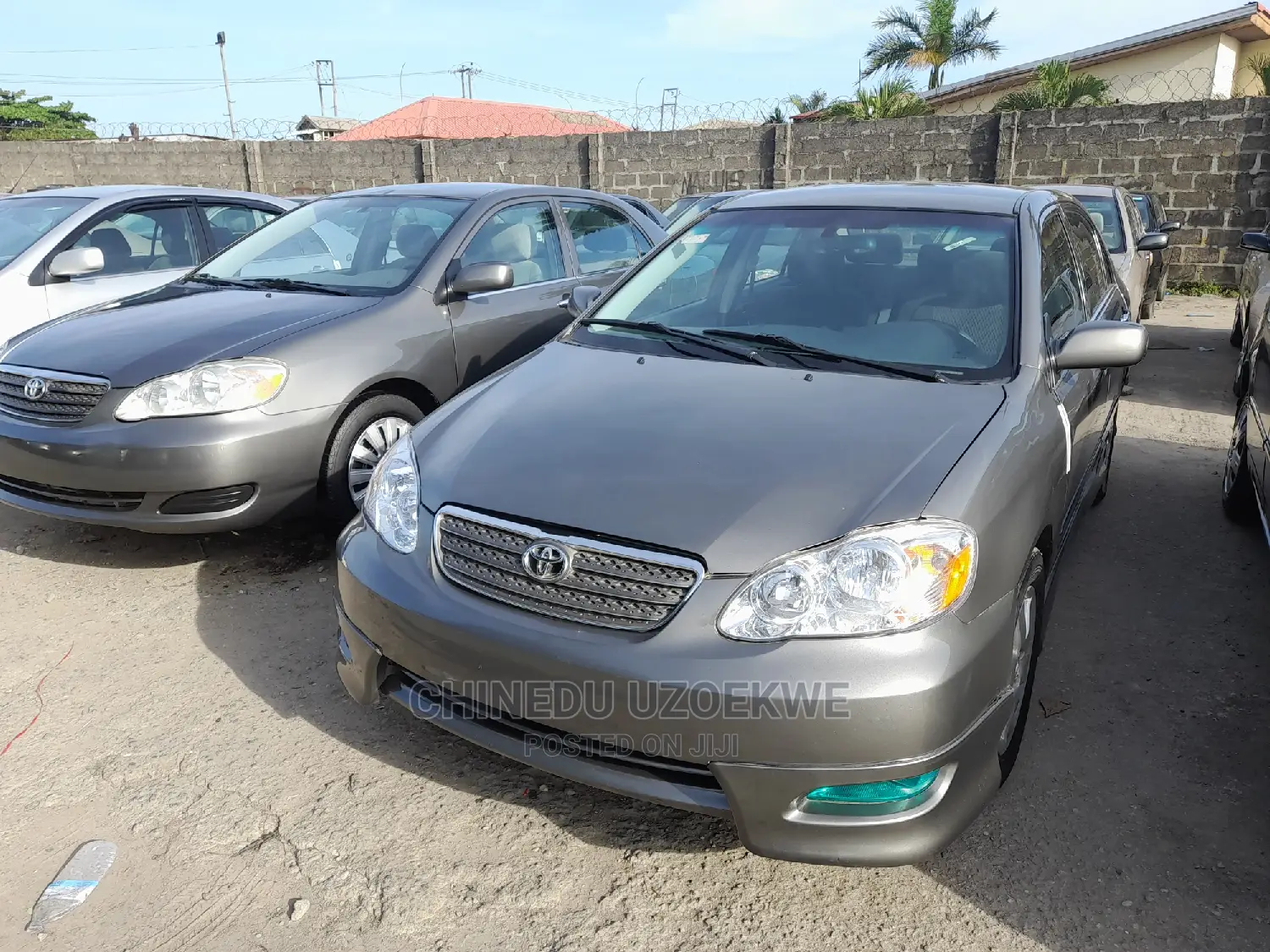 Toyota Corolla S 2007 Gray