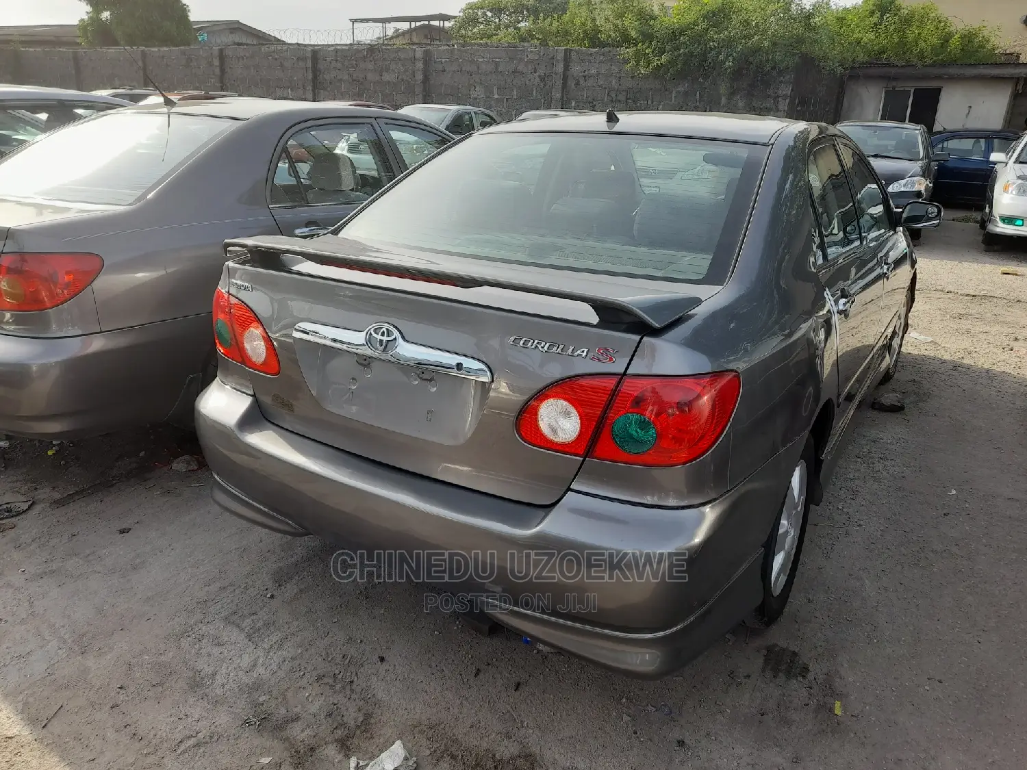 Toyota Corolla S 2007 Gray