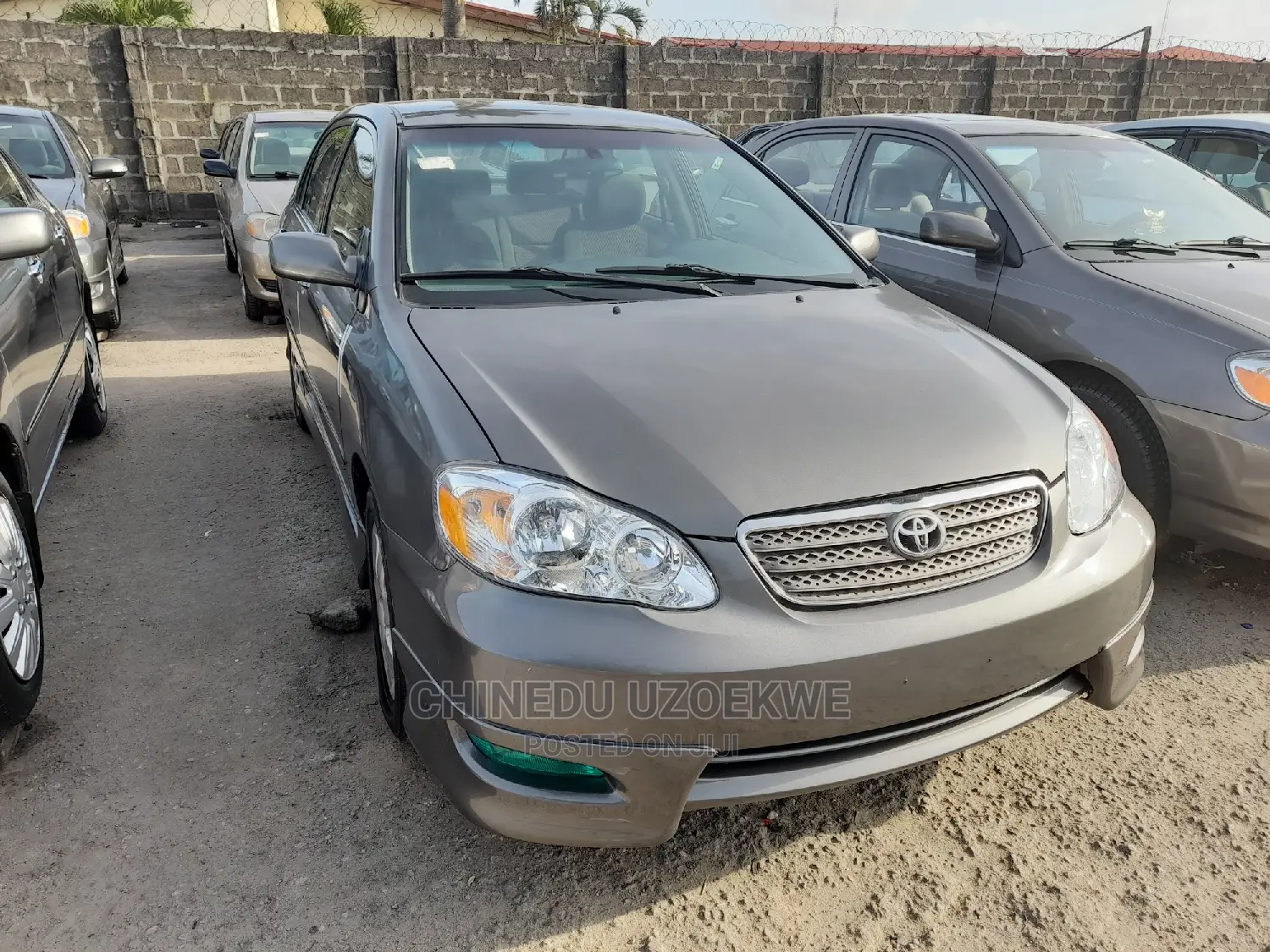 Toyota Corolla S 2007 Gray