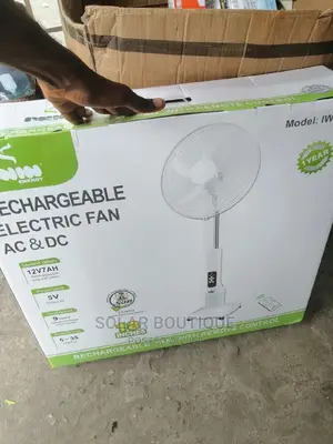I-Win Solar Rechargeable Fan