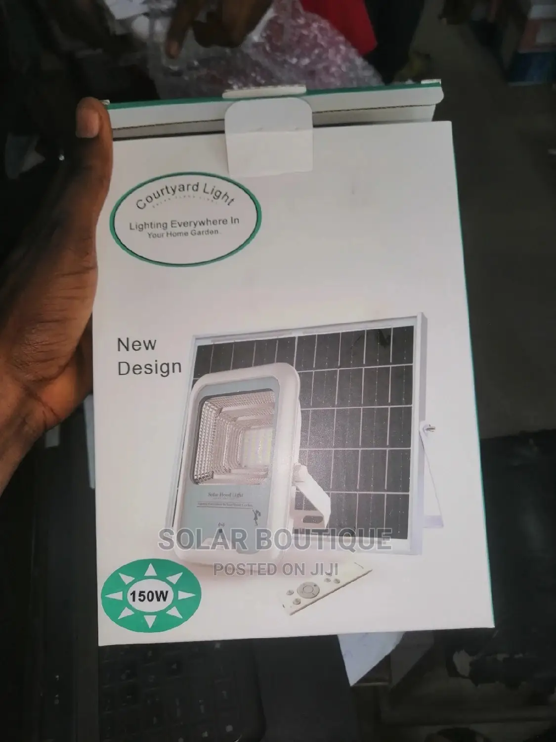 100w Solar Flood Light