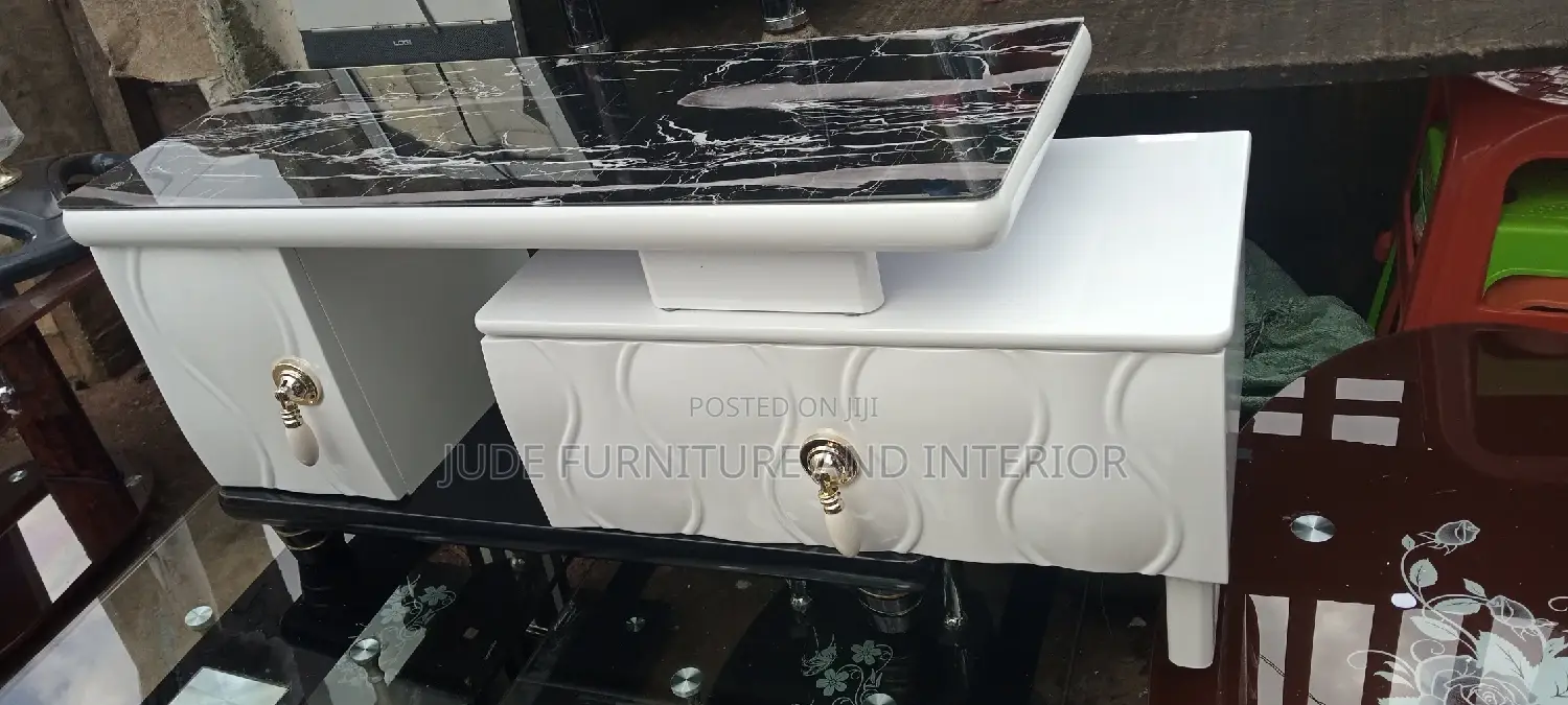Adjustable White Tv Stand