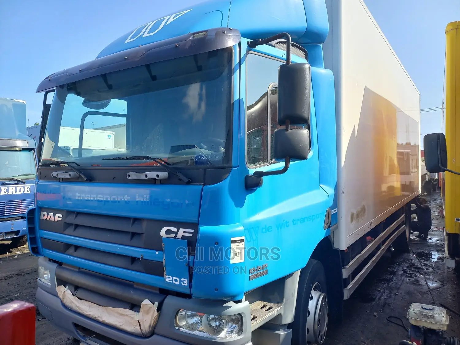Daf Cf 65 Routor Container 27feet