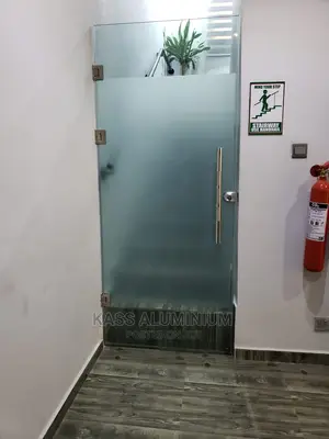 Frameless Hinge Door