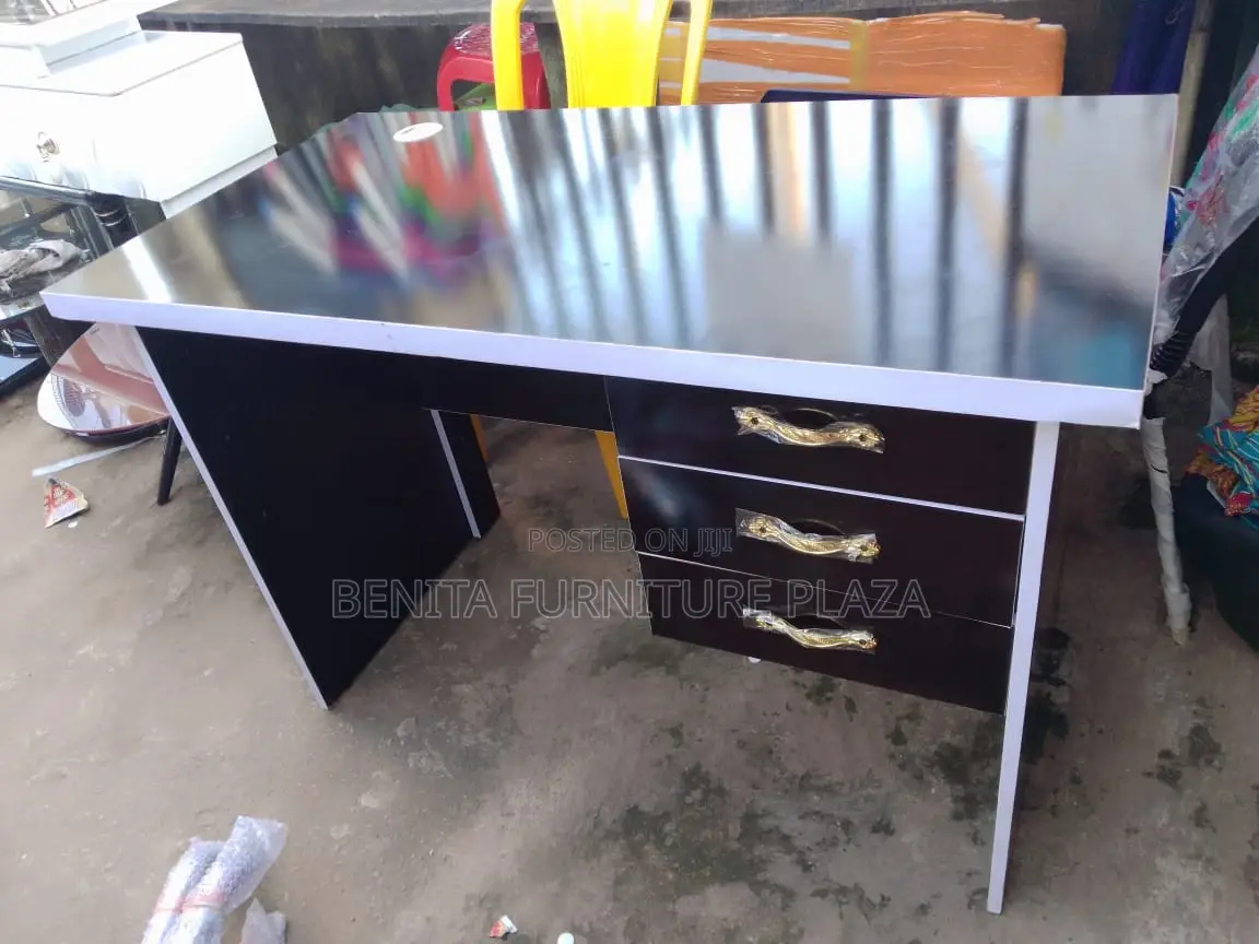 Black Office Table