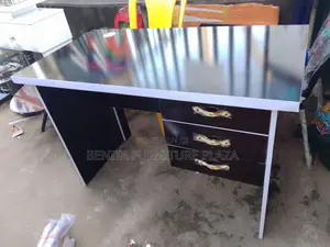Black Office Table
