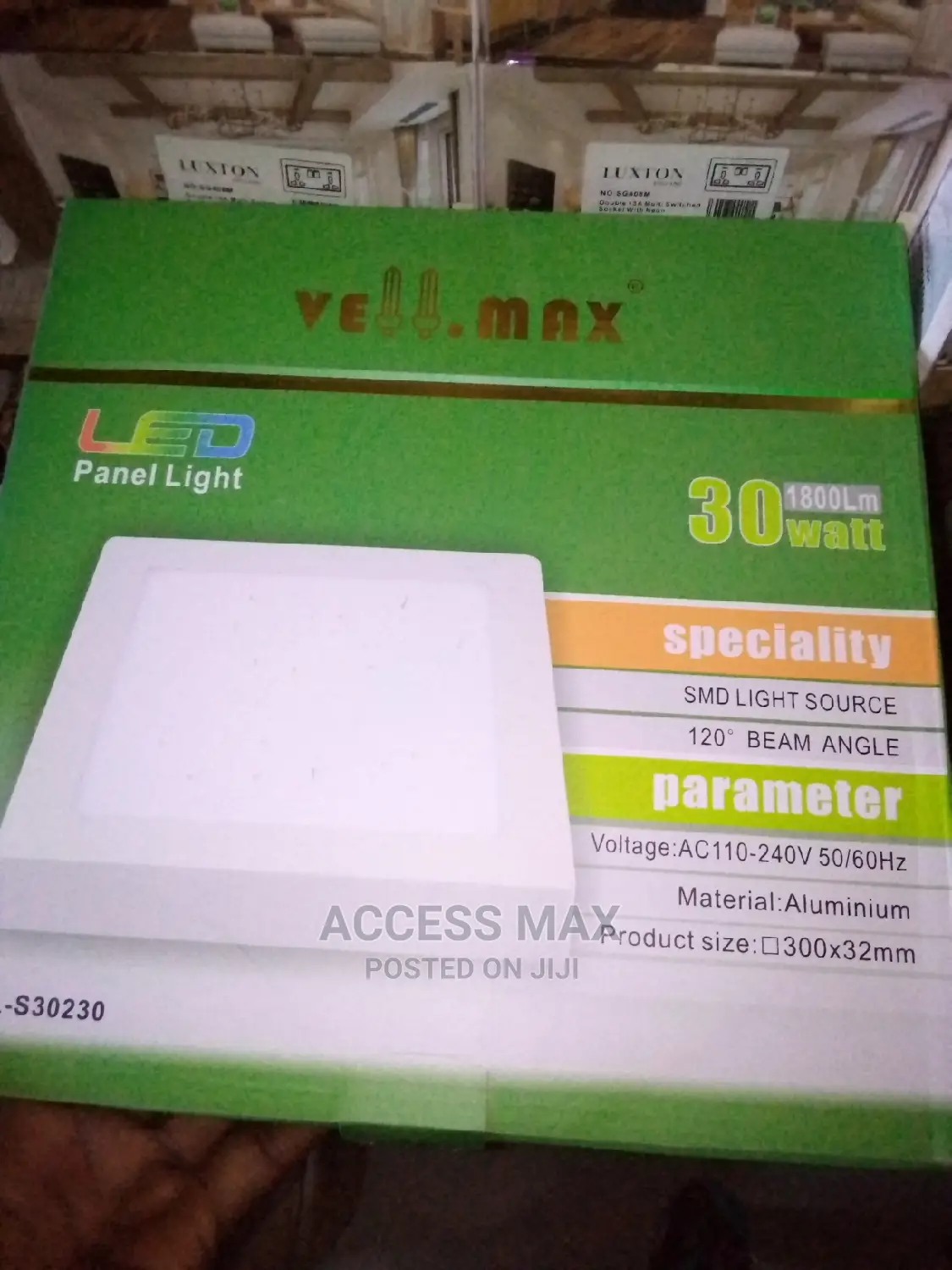 30watt Led Panel Light Pop Vellmax Product