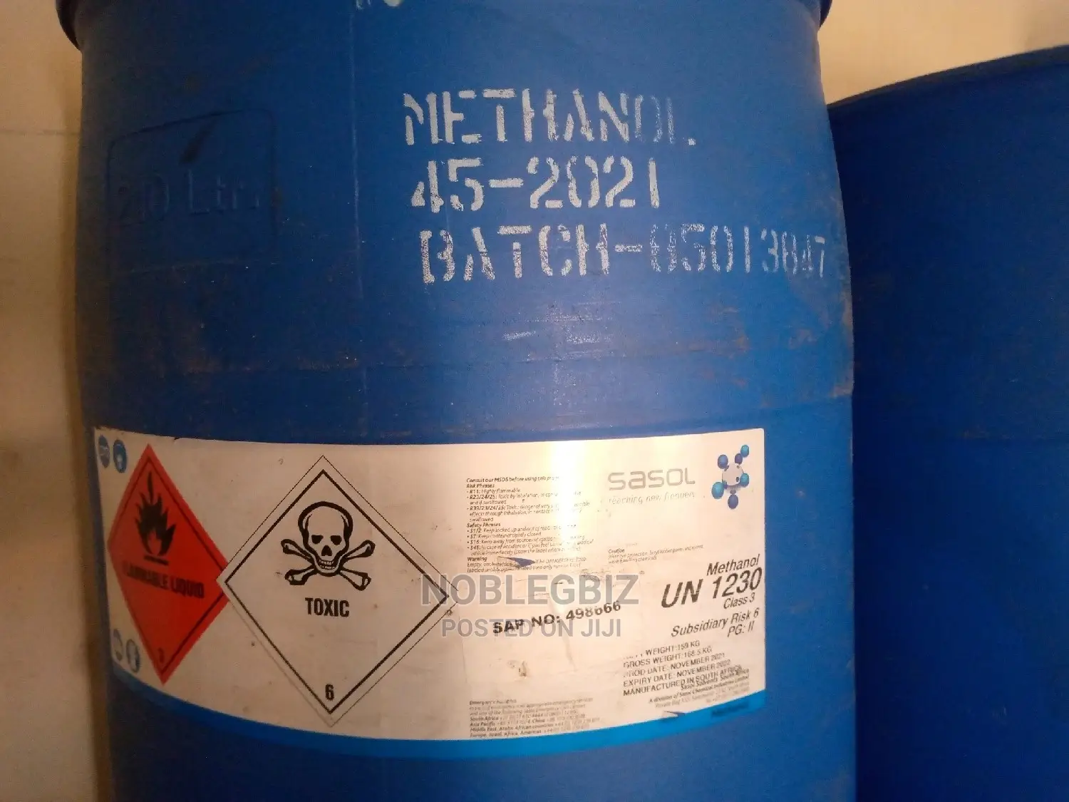 Methanol Drum