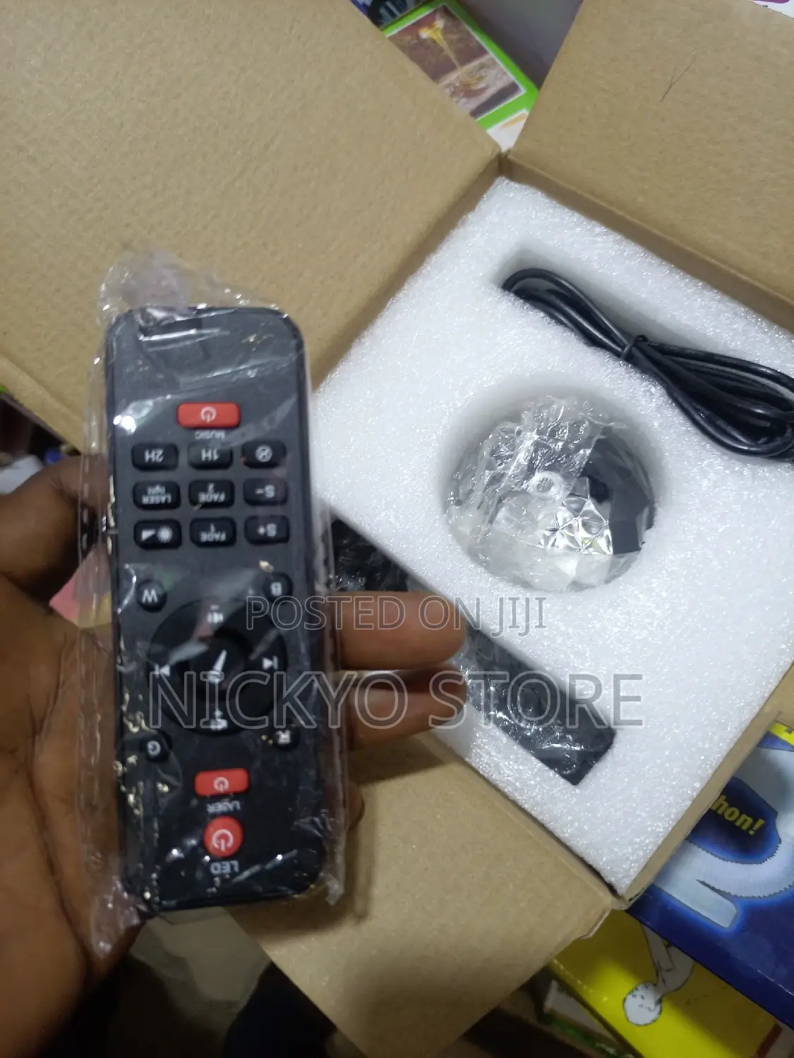 Bluetooth Music Led Galaxy Projector Light (With Remote Control)