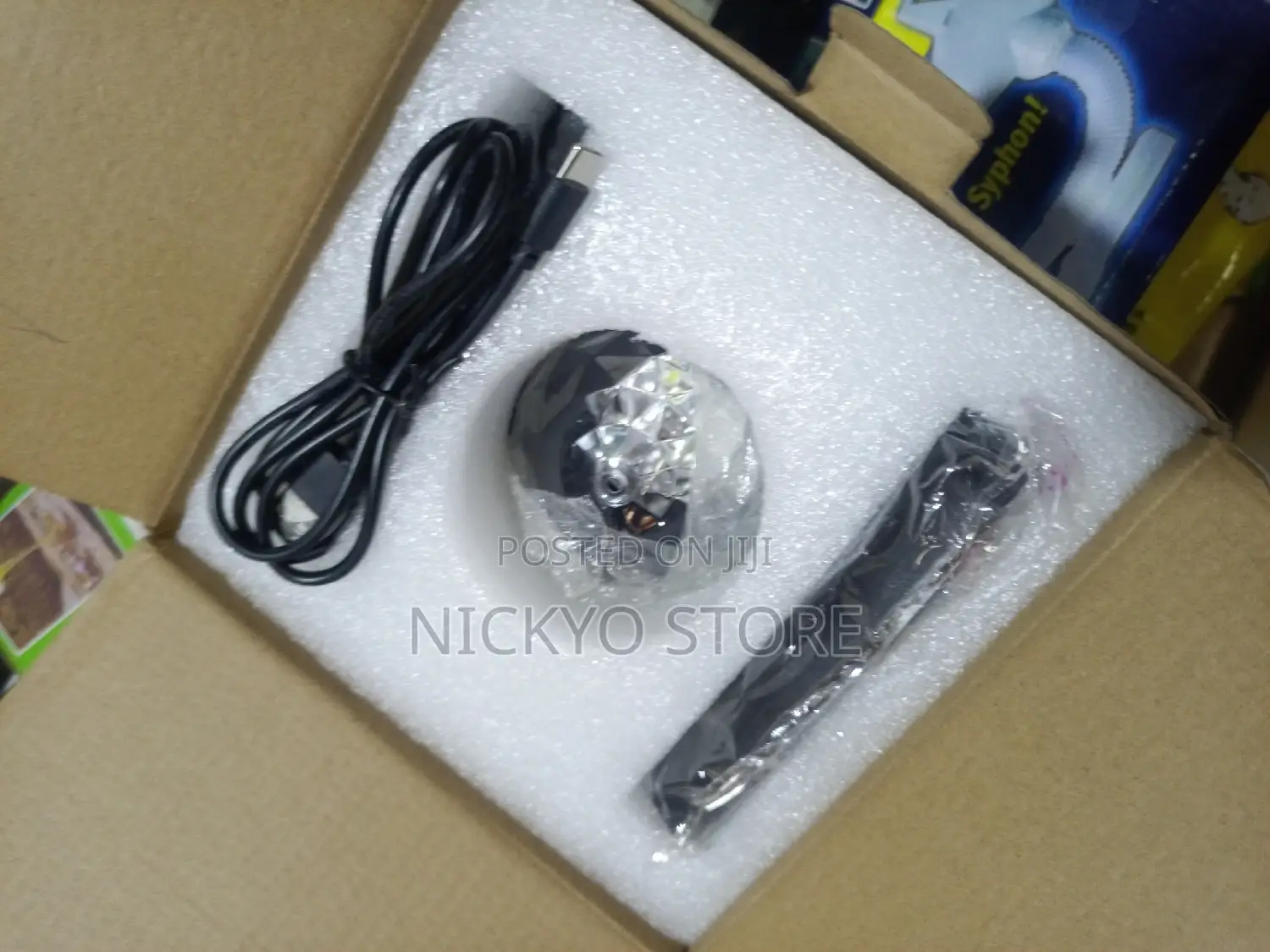 Bluetooth Music Led Galaxy Projector Light (With Remote Control)