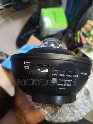 Bluetooth Music Led Galaxy Projector Light (With Remote Control)