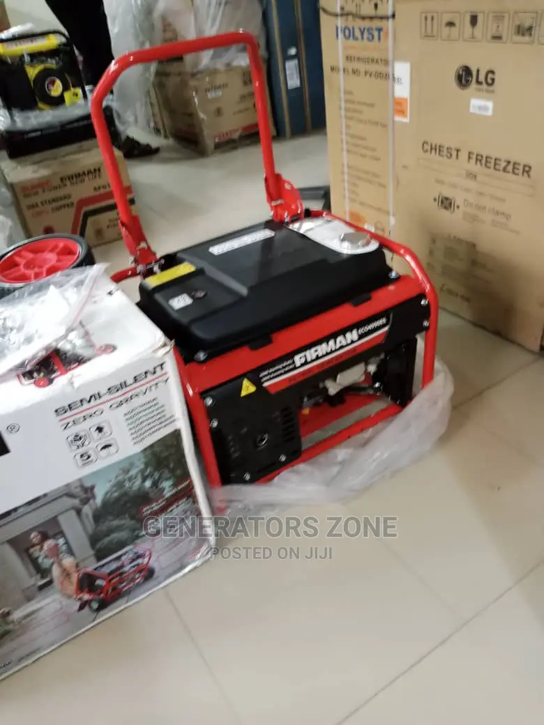 Firman Ecological-Line Generator 6.5kva Eco4990es With Tyres