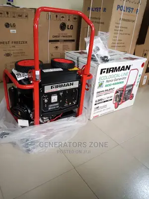 Firman 6.5kva Eco4990es Ecological Gasoline Generator.