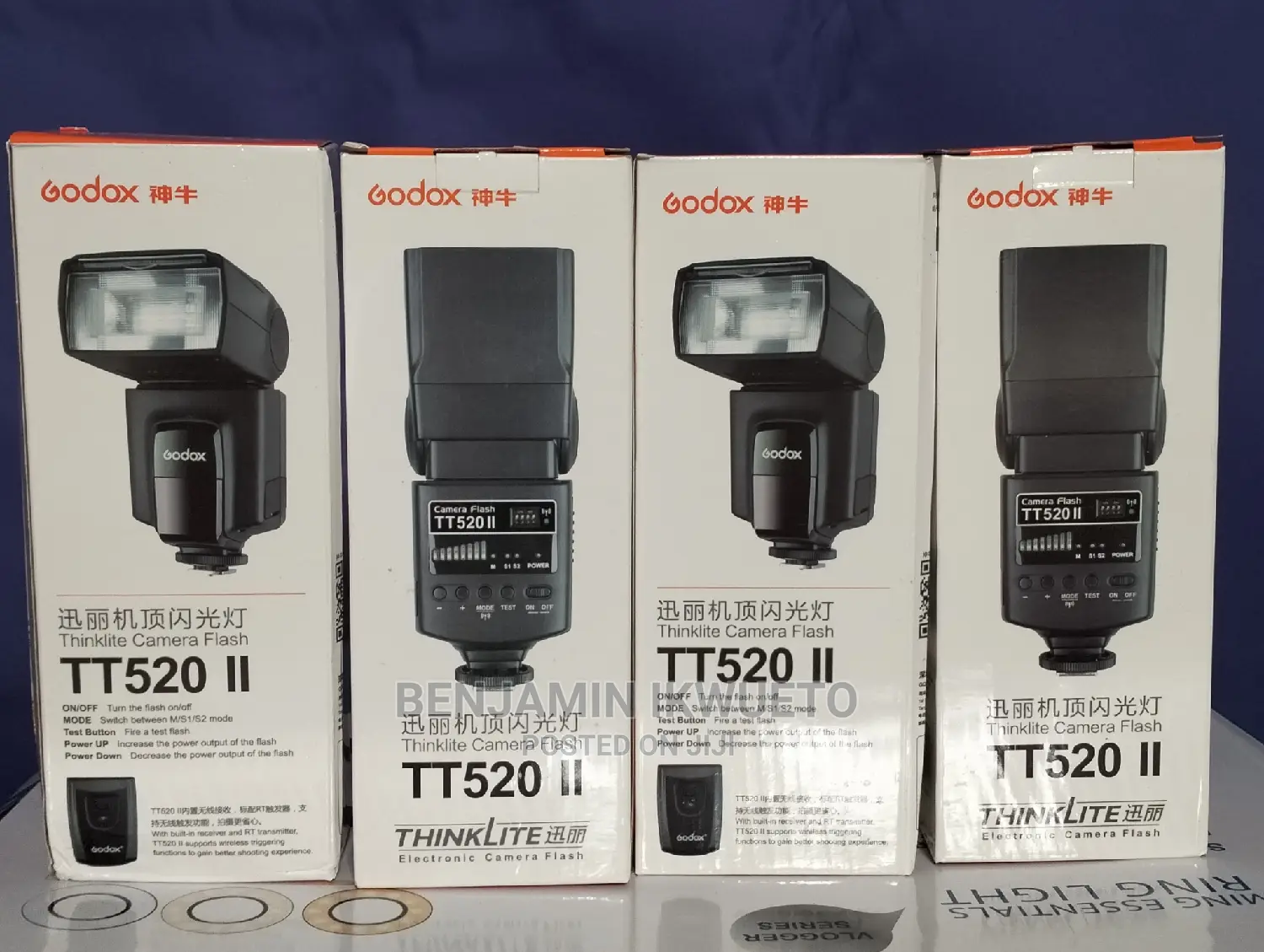 Tt520ii Godox Flash