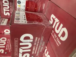 Stud Battery 75ahs for Cars