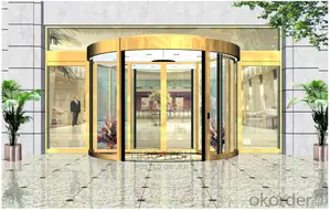 Revolving Glass Door