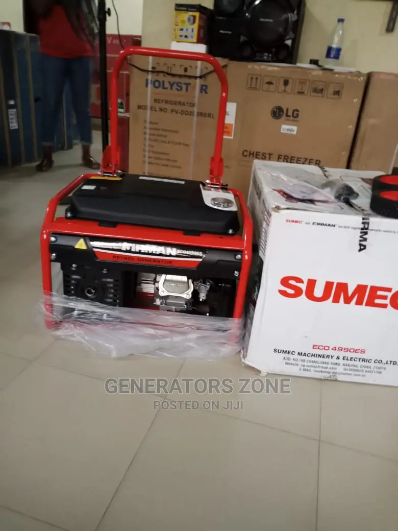 Firman Ecological 6.5kva Generator Eco4990es+Tyres Automatic