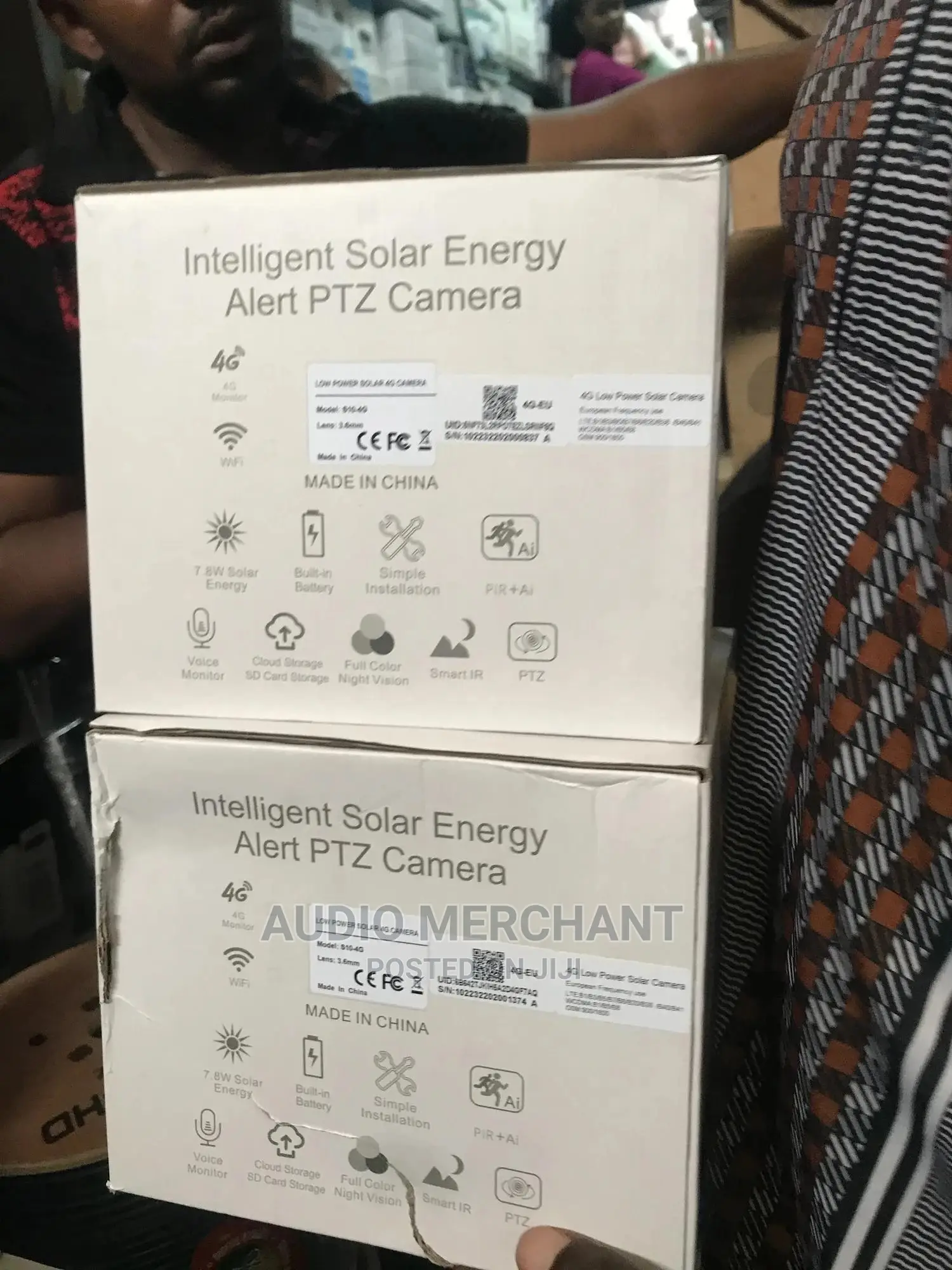Solar Energy CCTV Camera