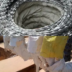 Galvanized Concertina Security Wire 30 Metres