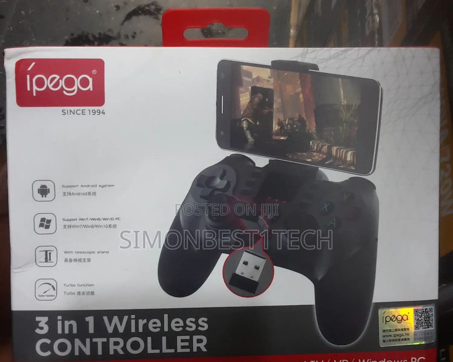 Wireless Controller Both Phone, Tablet, Tv Box and Smart Tv.