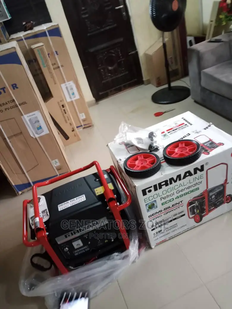 Firman Automatic Generator With 100%Copper Eco4990es 6.5kva