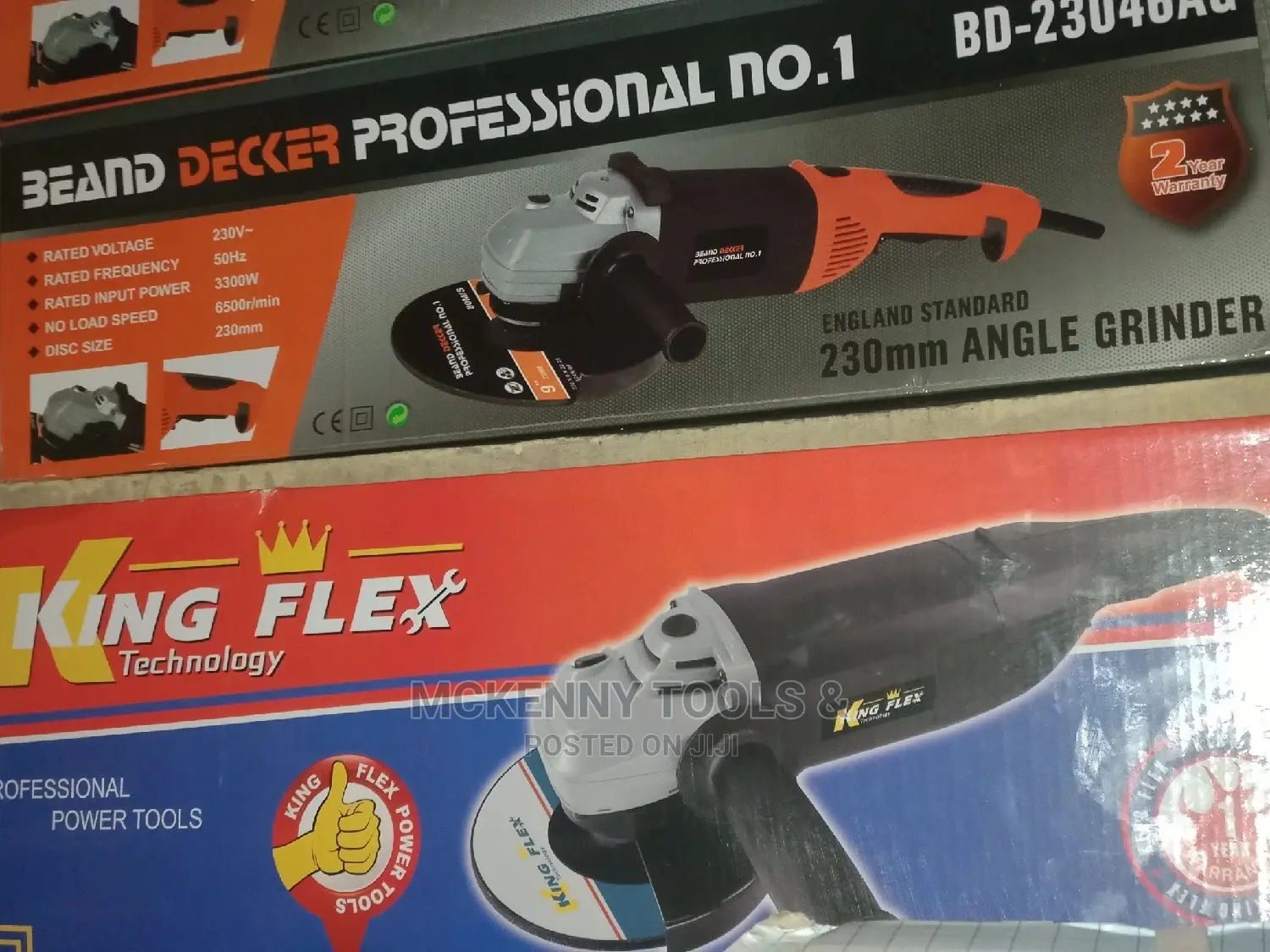 9" Be and Decker Professional No.1 Grinder 2 Year Warrant