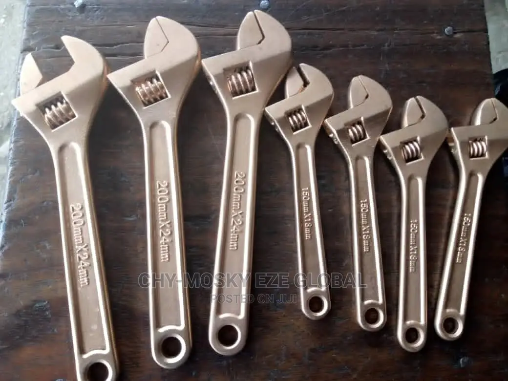 Brass/Non Spark Adjustable Spanner
