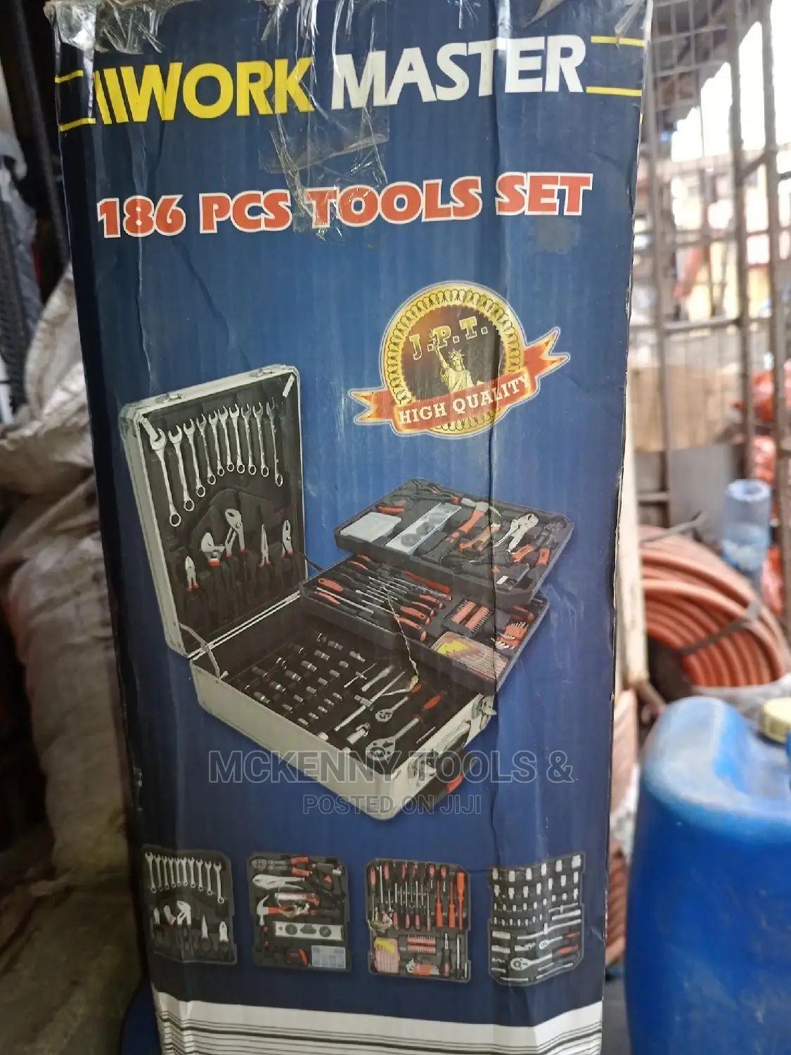 Work Master 186 PCS Tools Set High Quality Ceo 10pcs-