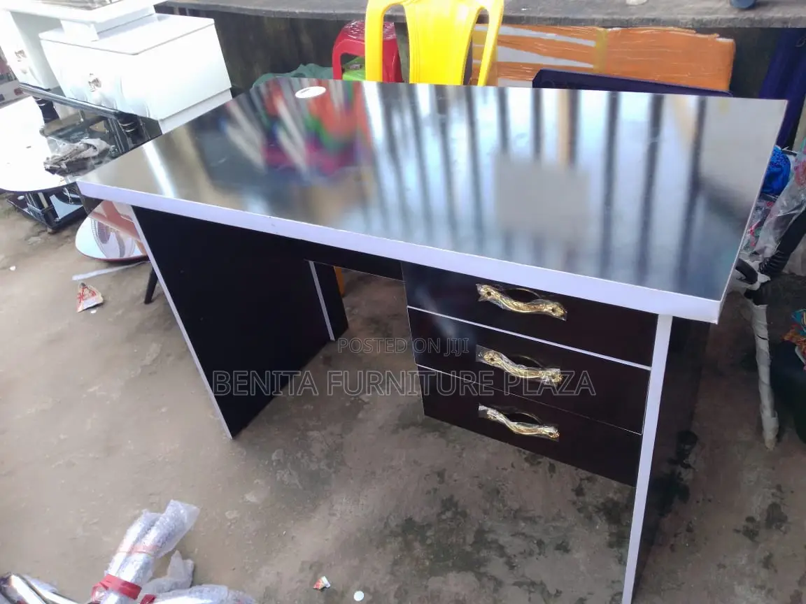 Black With White Tape Table for Sale