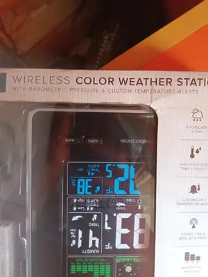 Wireless Color Weather Station.