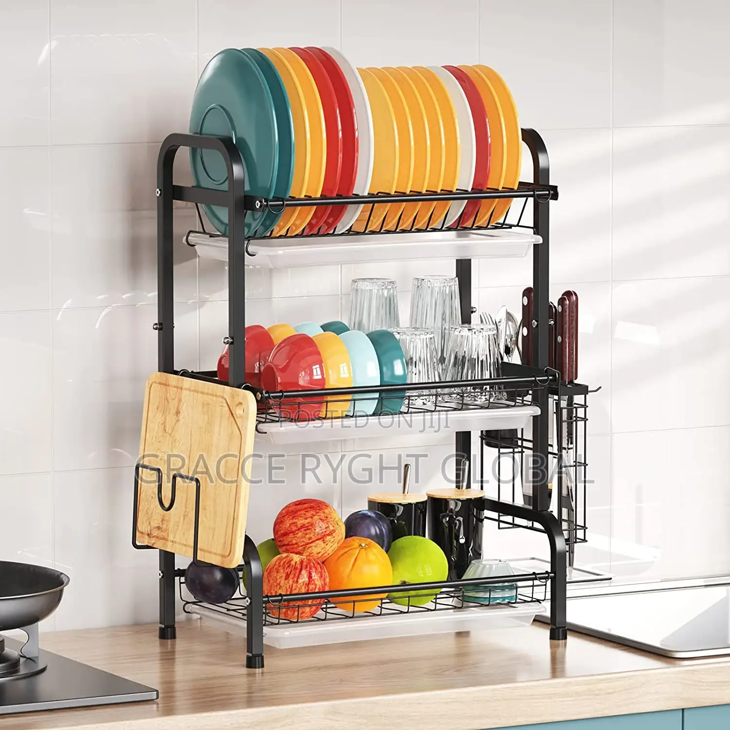 3 Layer Dish Rack