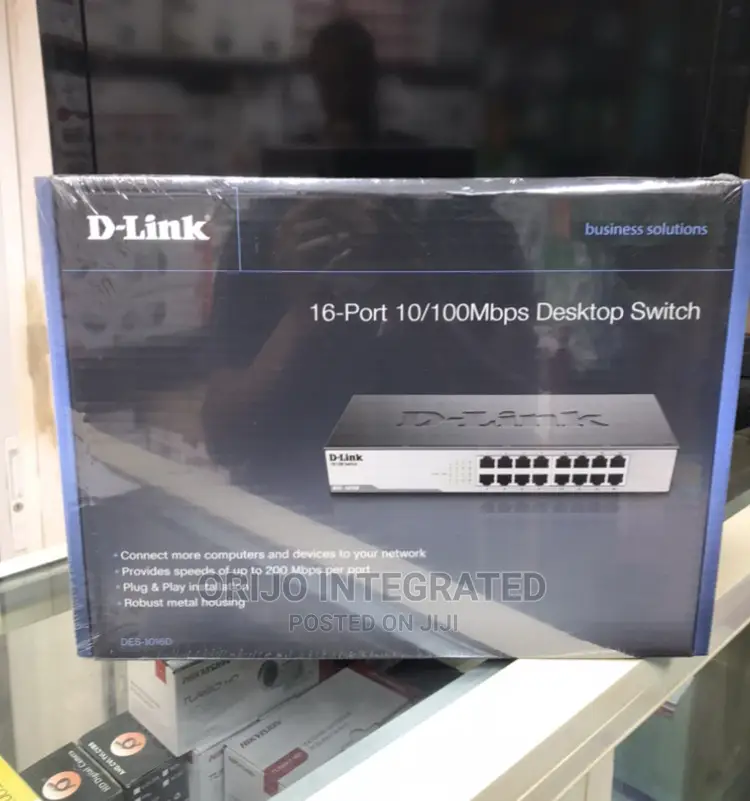 Link Des-1016d 16-Port Desktop Switch