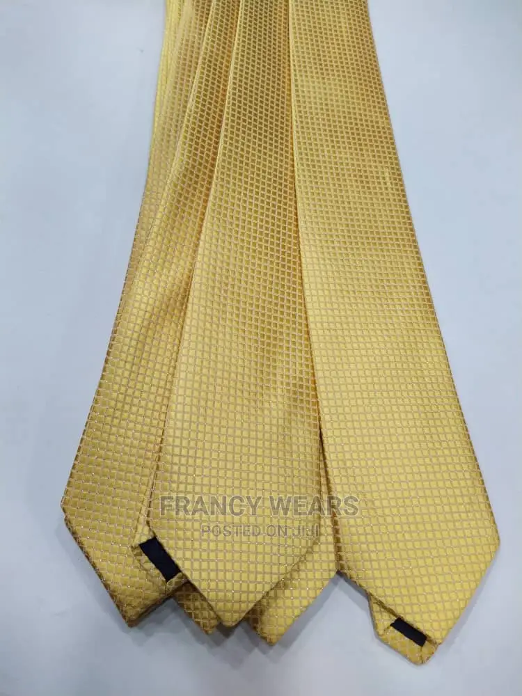 Quality Gold Colour Ties