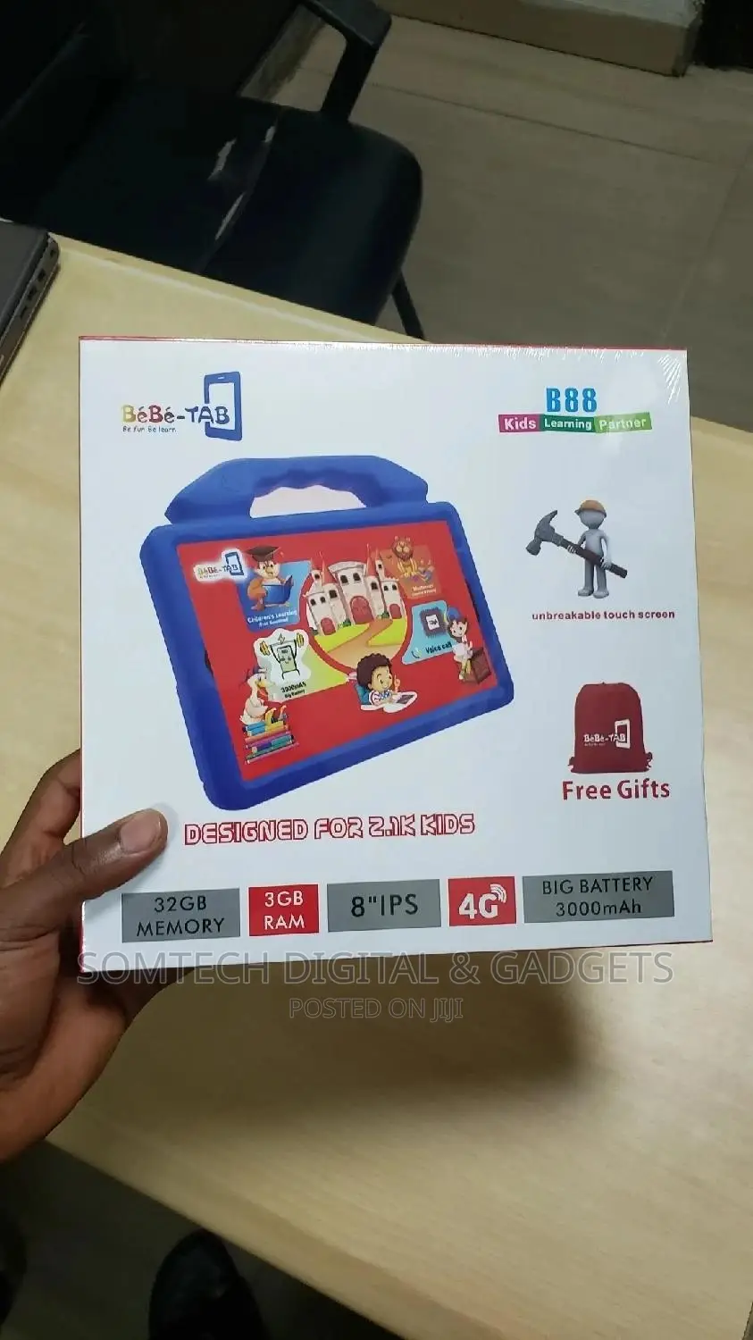 Unbreakable Tab B88 Kids Tablet