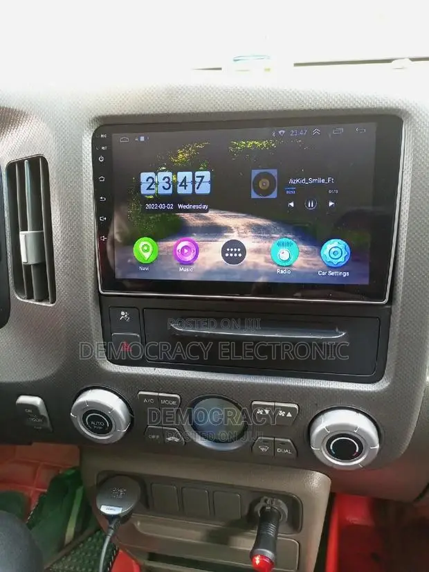 Honda Ridgeline Android Screen With GPS Navigation System
