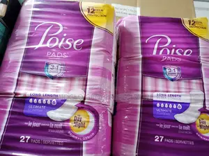 Poise Pads 3 in 1 a Carton of 4 Packs