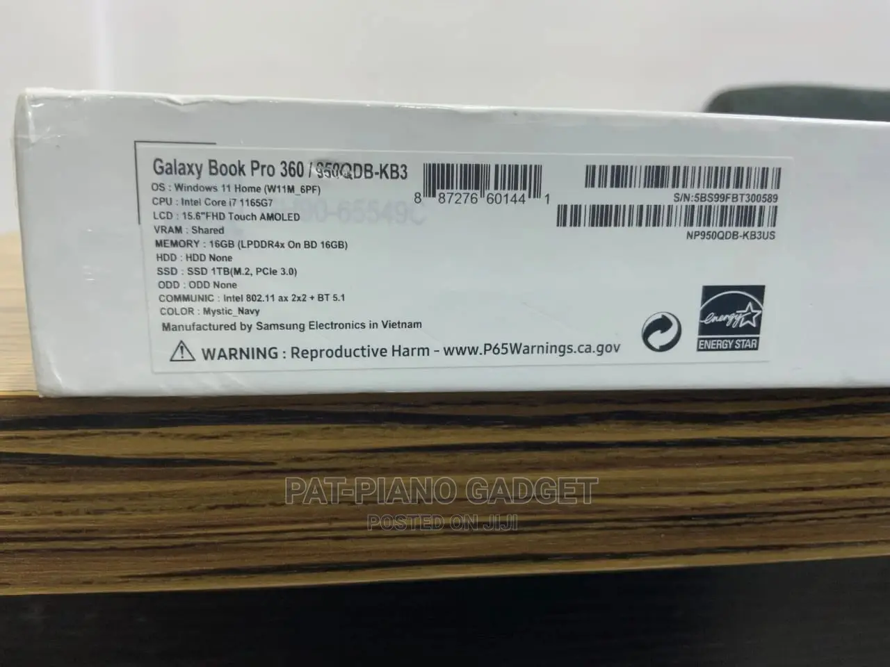 New Laptop Samsung 16GB Intel Core I7 SSD 1T