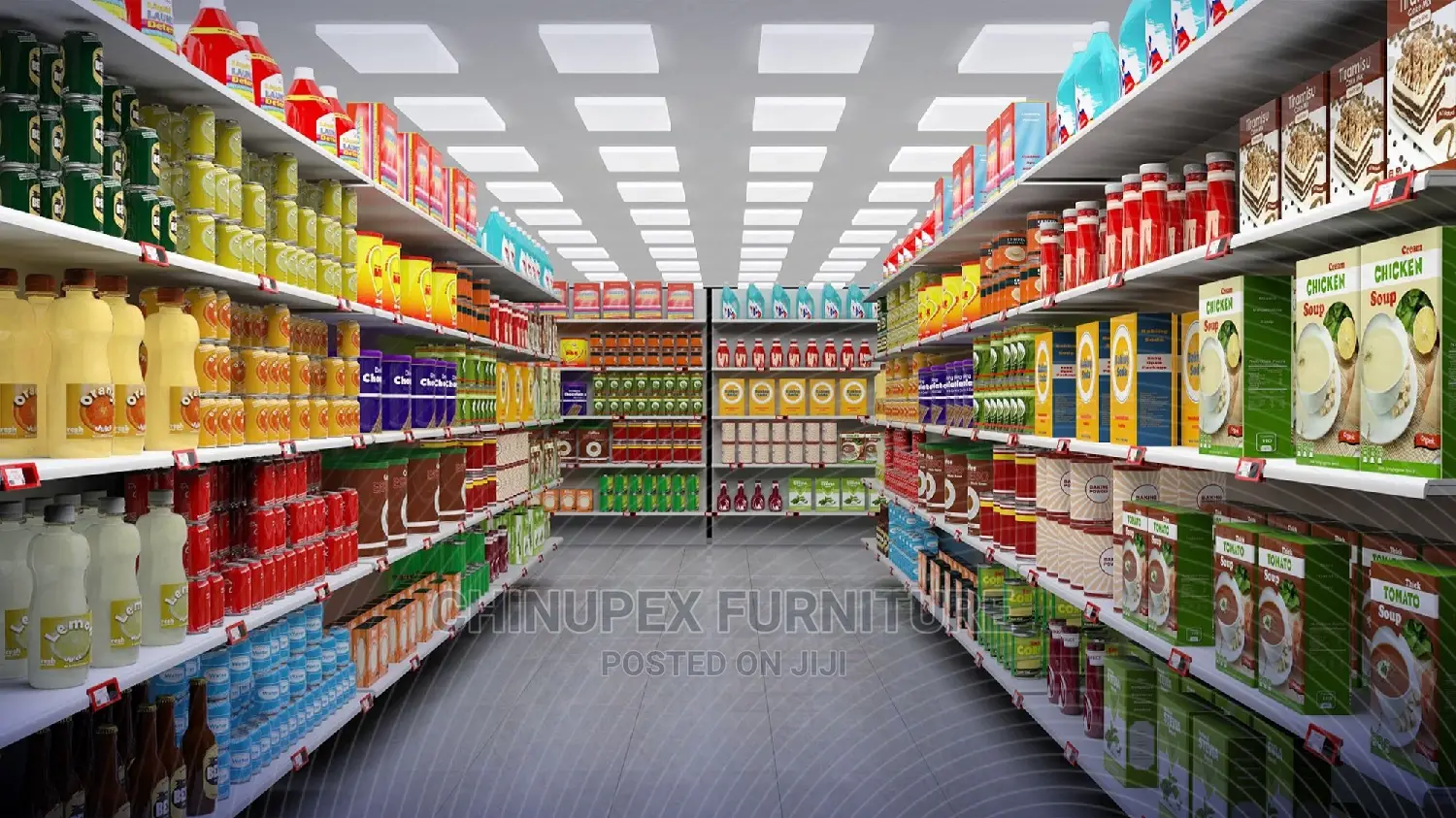 Supermarket Shelves