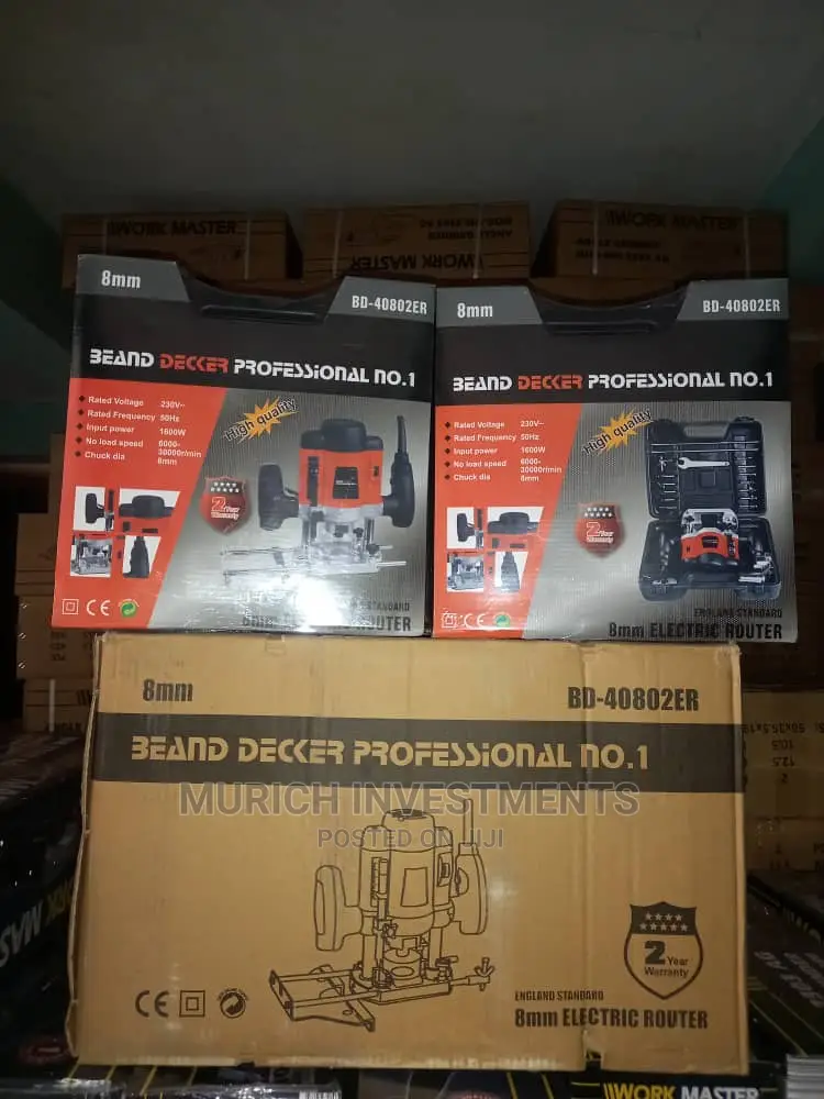 Beand Decker Professional Router Machine 8mm