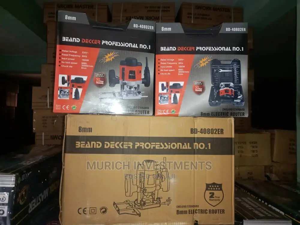 Beand Decker Professional Router Machine 8mm