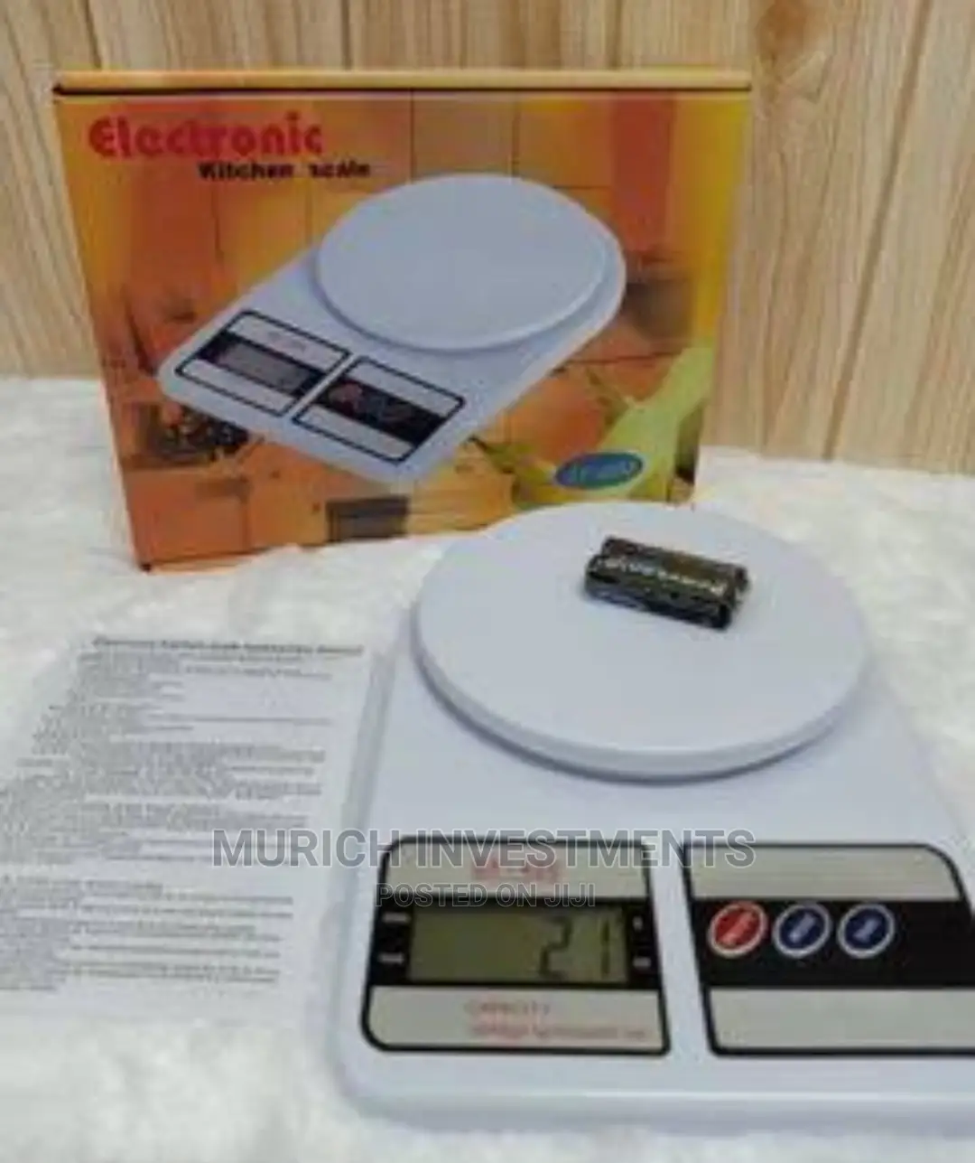 Electronic Digital Kitchen Scale 5kg