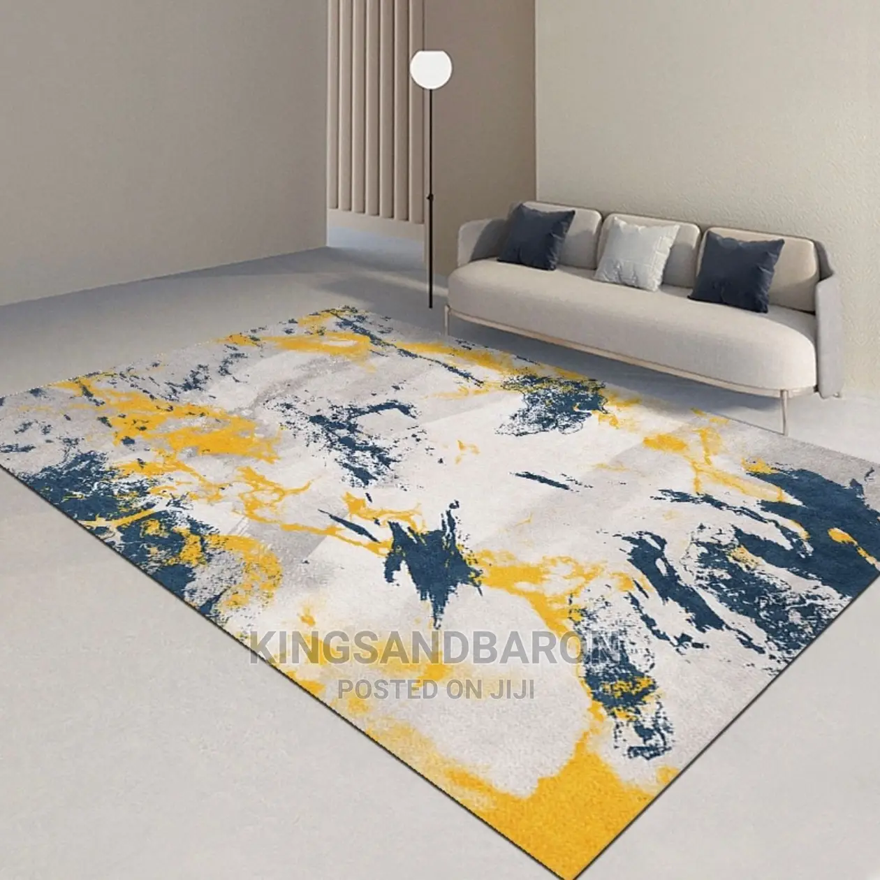 5*7 Crystal Velvet Center Rug Available