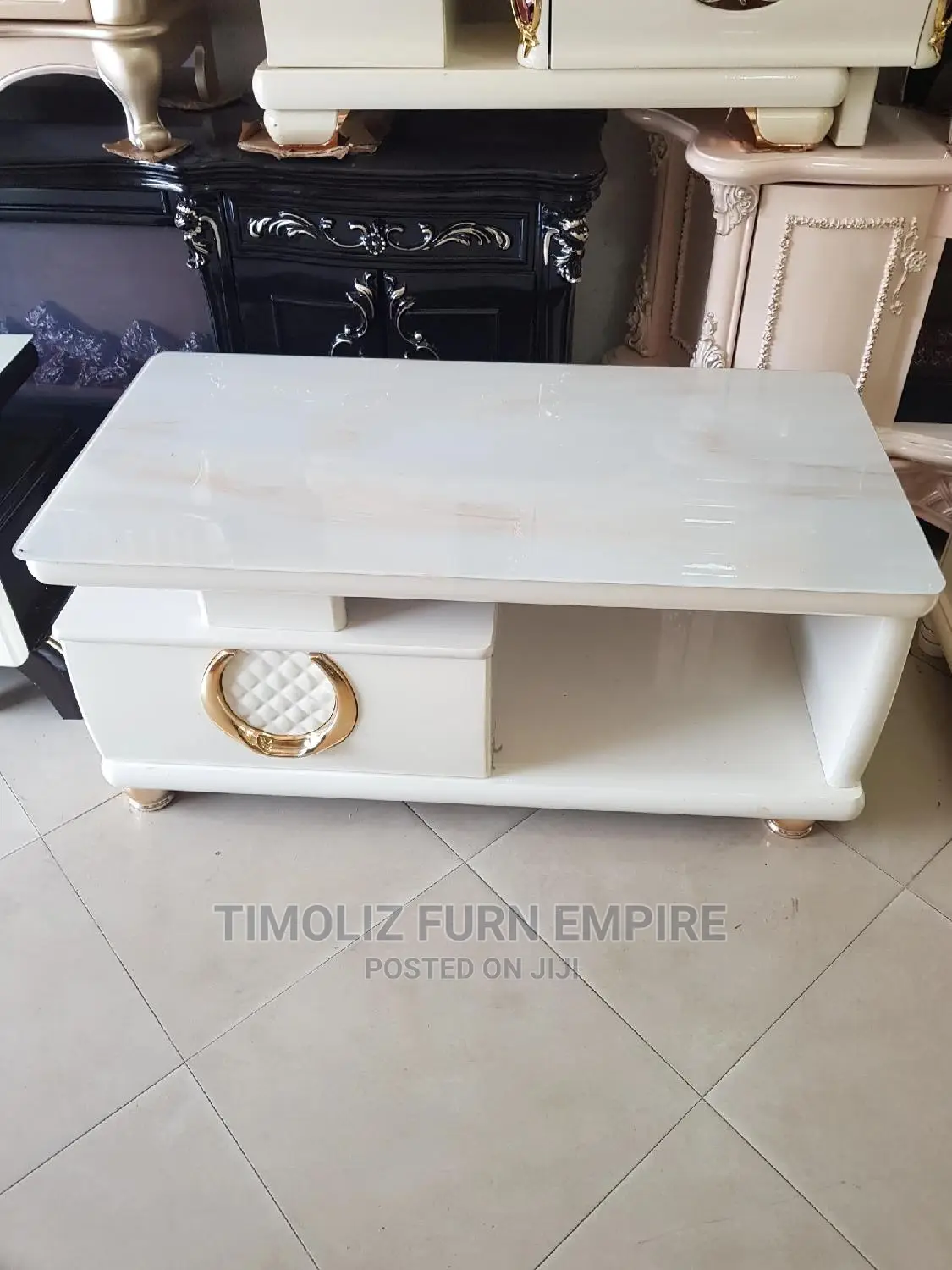 Foreign Centre Table With Storage Space