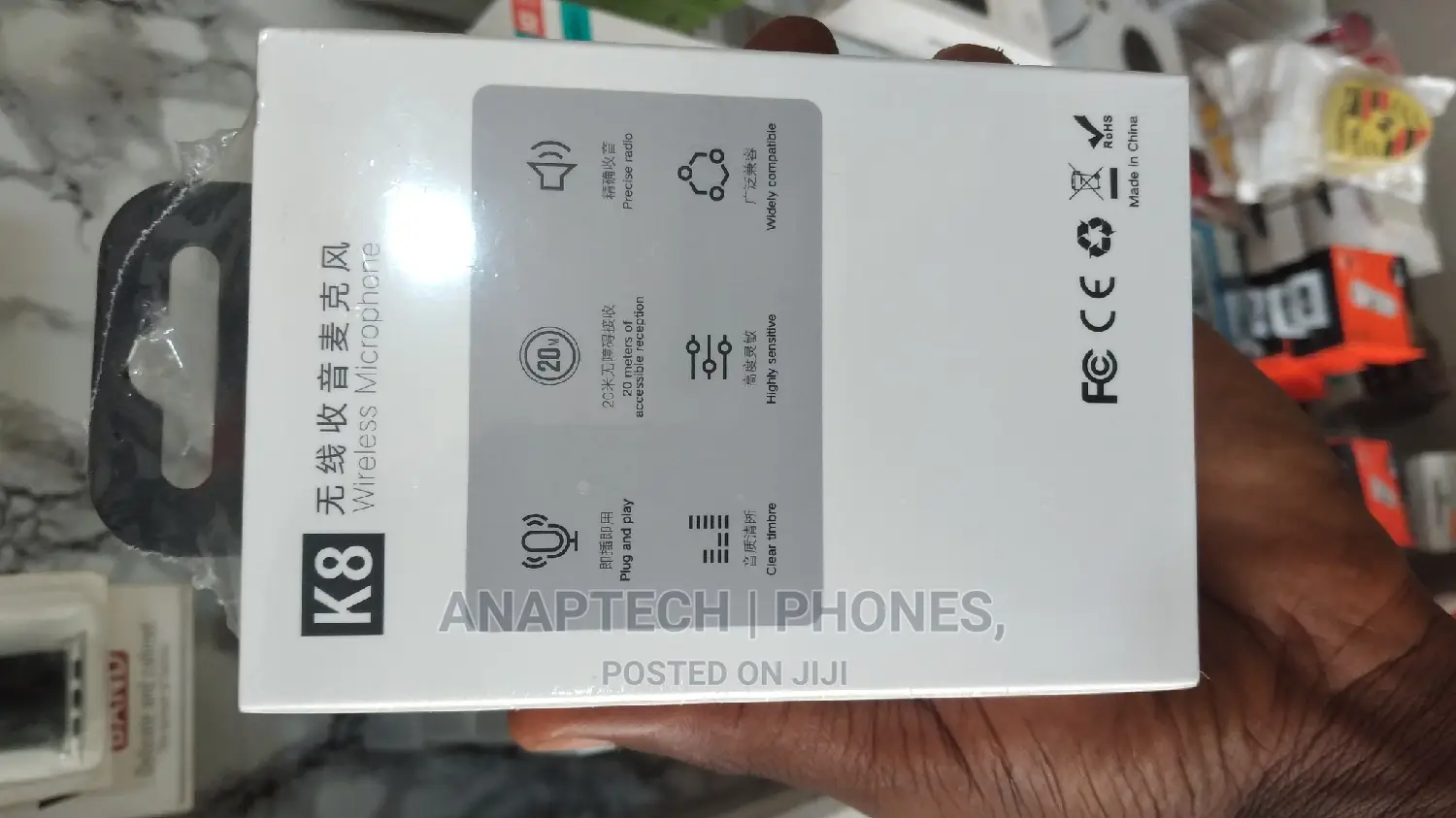 Wireless Mobile Microphone for Apple