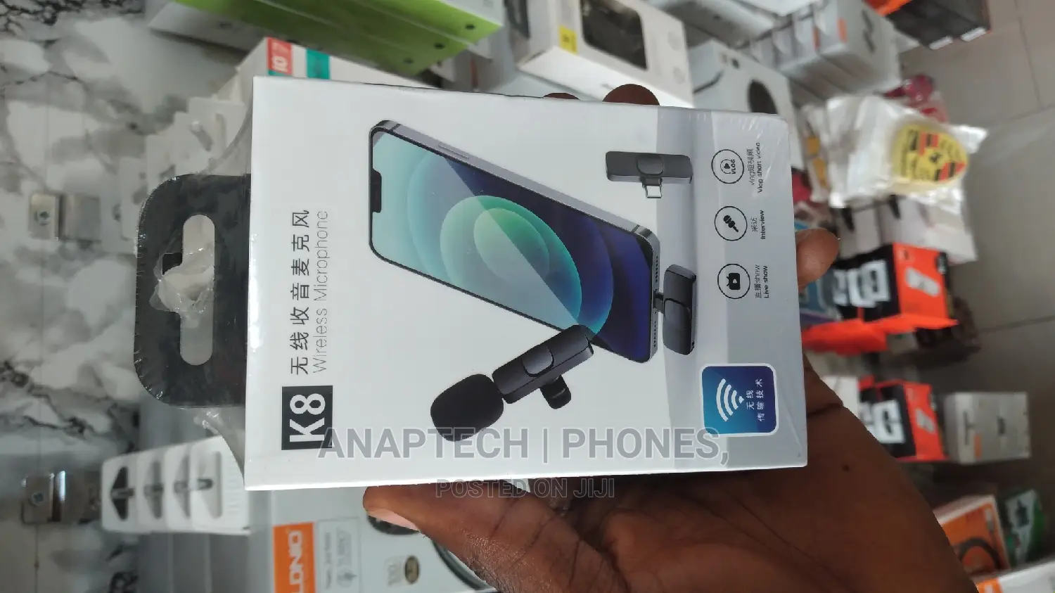 Wireless Mobile Microphone for Apple
