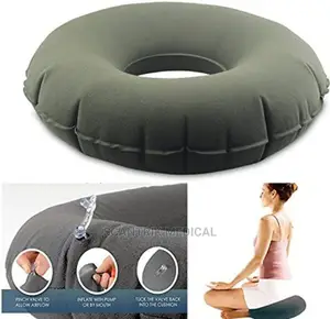 Inflatable Air Ring Donut Seat for Elderly Disabled