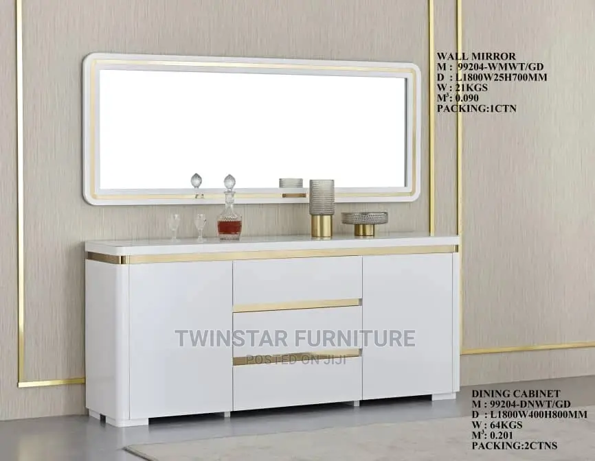 New Modern Royal Dinning Buffet / Mirror Console